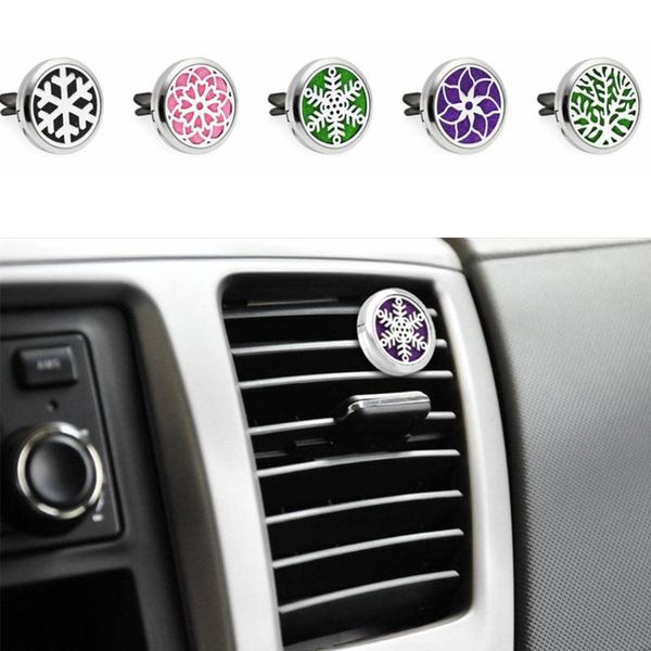 

car air freshener est perfume diffuser clip essential oil lockets pendants aromatherapy necklace pendant vent
