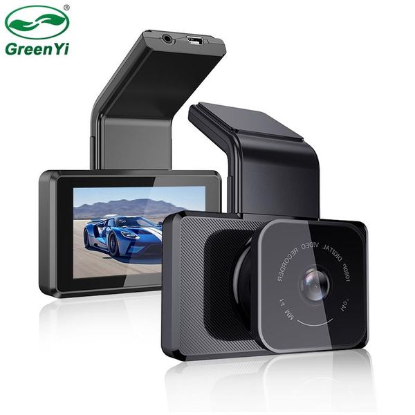 

greenyi 1080p front and rear 720p 2 camera lens dash cam wifi car dvr smart dvrs auto night vision 24h parking monitor