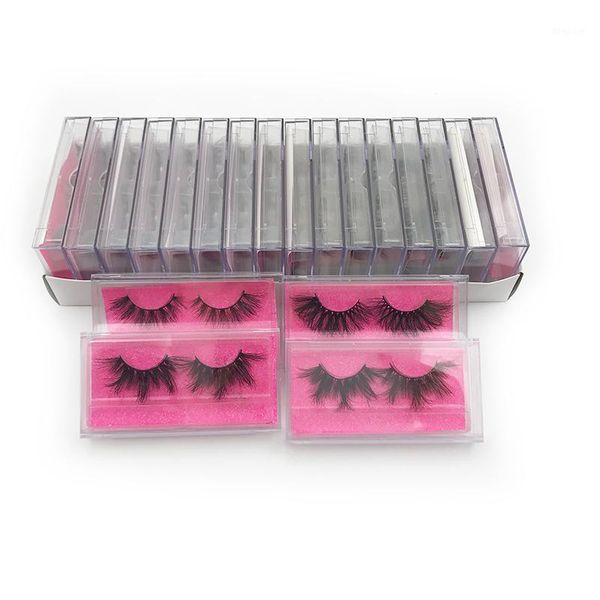 

rainsin40 pair 3d mink 28 mm 16 styles thick long wispy fluffy 25 lashes1