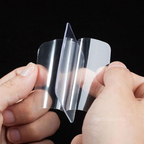 

hooks & rails 20/5pcs powerful non-mark sticker po wall auxiliary double-sided pendating fixed two-sided bathroom waterproof viscose tape