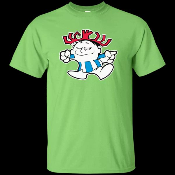 

punchy, punch, mascot, hawaiian, punch, retro, t-shirt, White;black