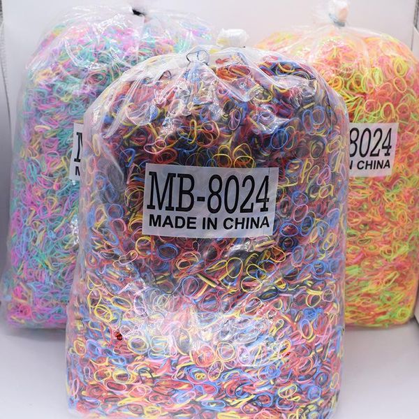 

dog apparel elastic bands rubber for dogs pets hair accessories grooming cats supplies yorkshire honden strikjes evcil hayvan 1000pcs