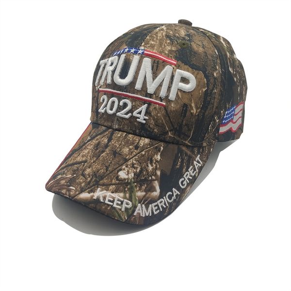 

2024 us presidential baseball cap election camouflage embroidery custom hat men and women beanies, Blue;gray