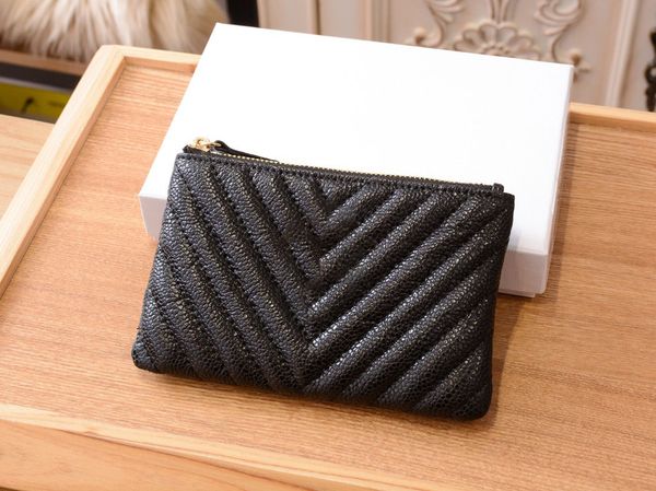 

purse designers luxurys cowhide with special canvas fabric y reat wallet women wallets handbag luxury box true pickup more screens caviar sh, Red;black