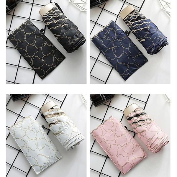 

umbrellas five-fold portable folding umbrella mini pocket fashion windproof sun
