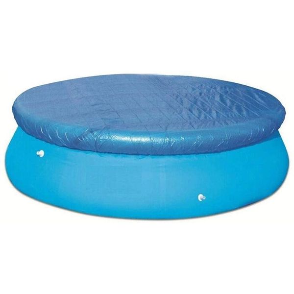 

fast set swimming pool cover, cover for frame blue, 244 cm shade