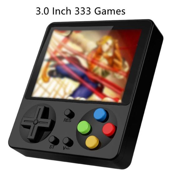 

portable game players jp02 mini console retro handheld machine classical button with 333 games supports av tv connection