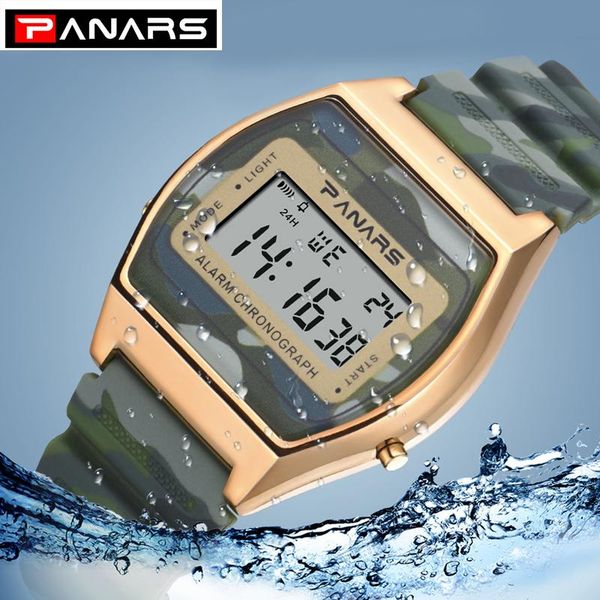 

wristwatches watches men luxury ultra-thin business wristwatch waterproof backlight sport digital watch for electronic clock reloj hombre, Slivery;brown