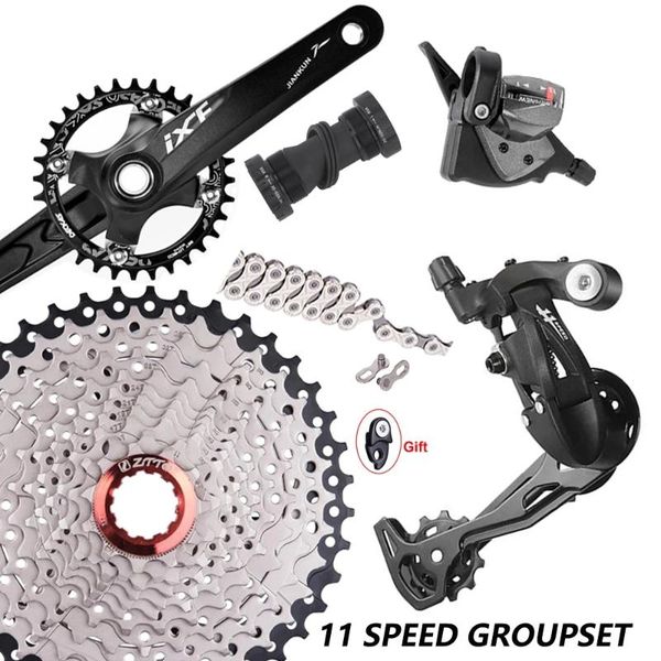 

bike derailleurs ztto mtb 1*11 speed groupset 11s group set shifter rear derailleur 50t 46t 42t 40t cassette for k7 chainring crankset