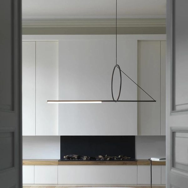 

pendant lamps modern nordic ceiling lamp metal led lights for home restaurant dining room kitchen island lighting fixtures decoration