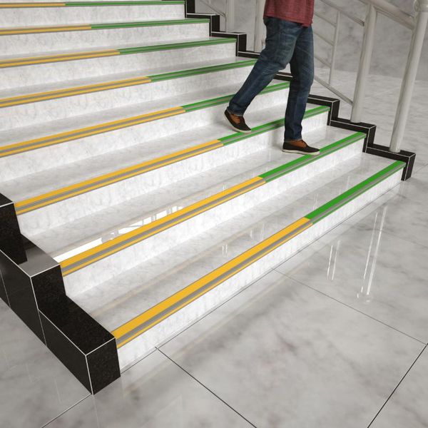 

wall stickers step self-adhesive anti-slip strip stair outdoor pvc waterproof sticker slope bead