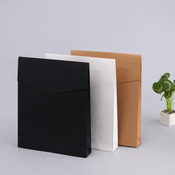 

gift wrap kraft paper envelope boxes present package bag for book/scarf/clothes document wedding favor decoration 100pcs/lot