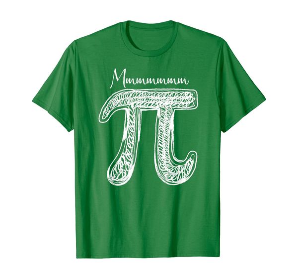 

mmmm pi doodle pi day shirt cute math t-shirt for 3.14, White;black