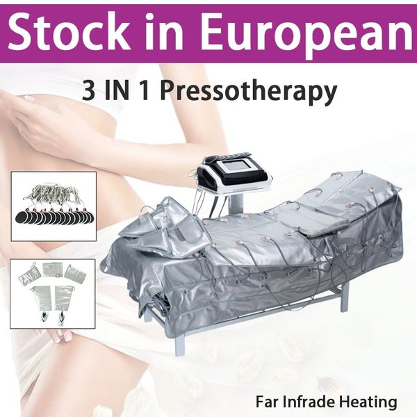 Ganzkörpermassagegerät 3 In1 Ferninfrarot-Pressotherapie Ems Elektrostimulation Thermotherapie Schlankheitsgerät Sv-31 Lymphdrainage Körper