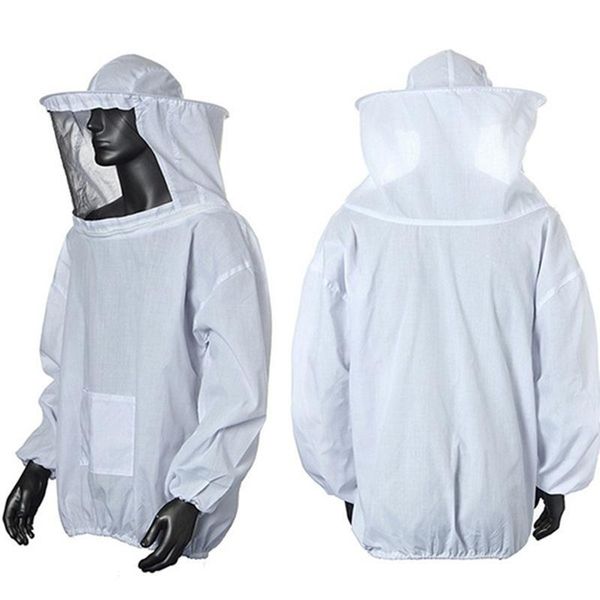 

raincoats anti bee beekeeper suit beekeeping protective costume jacket coat defensa extensible with hood home supplies