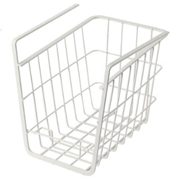 

storage baskets kitchen cabinet iron art organizing shelf hanging basket