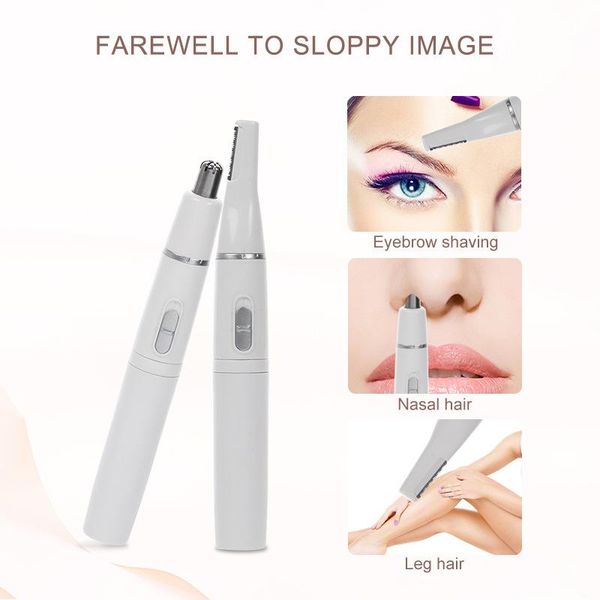 

in 1 trimmer electric precision shaver styler and hair removal tool portable sleek design for women shra889 nose & ear trimmers