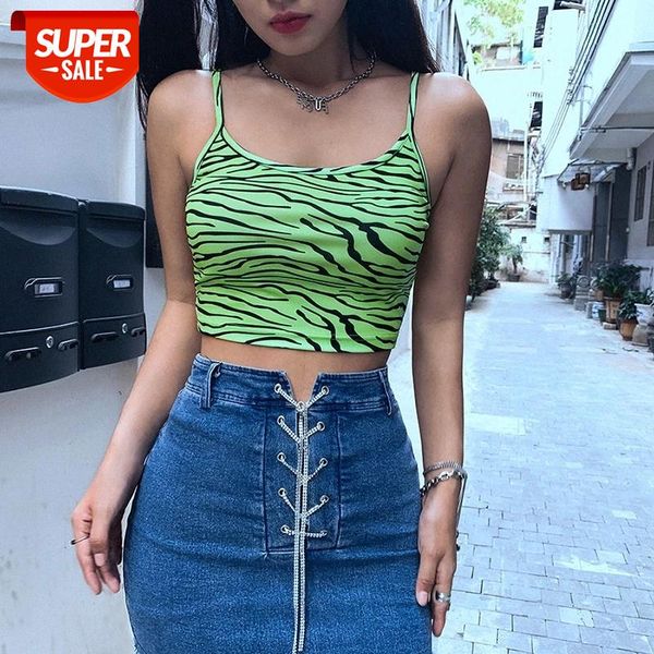 

2020 new ladies leopard print camis for women print sleeveless strap tank short mini camisoles tanks streetwear summer #q433, White