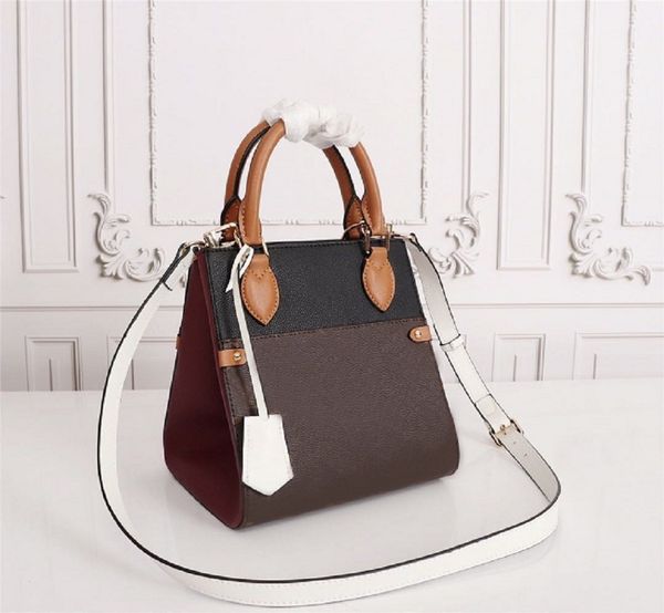 

2021 fashion designers women handbags luxurys lady shoulder bags leather messenger bag classic flowers crossbody purses chains plaid totes 4