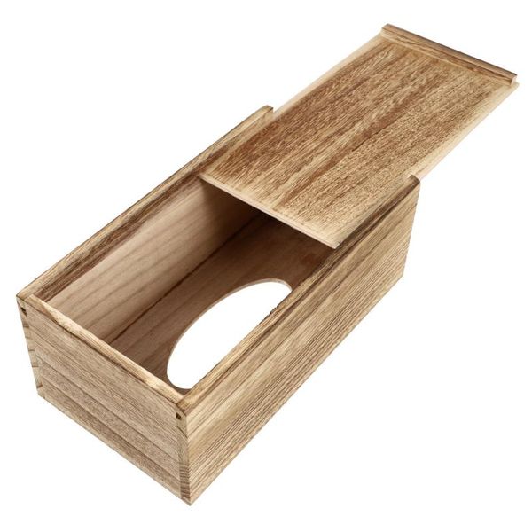 

tissue boxes & napkins 1pc simple home box wood durable wooden