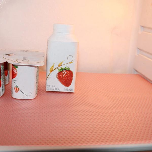 

table runner 1pcs pplacemat anti-fouling refrigerator pads mildew moisture waterproof pad mat kitchen vegetables fruits fresh place