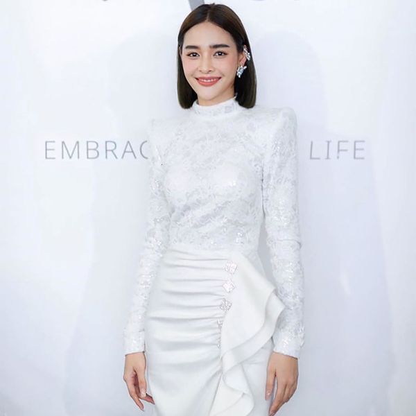 

attacked women's white plied fashion rentals celebrity cocktail dress, Black;gray