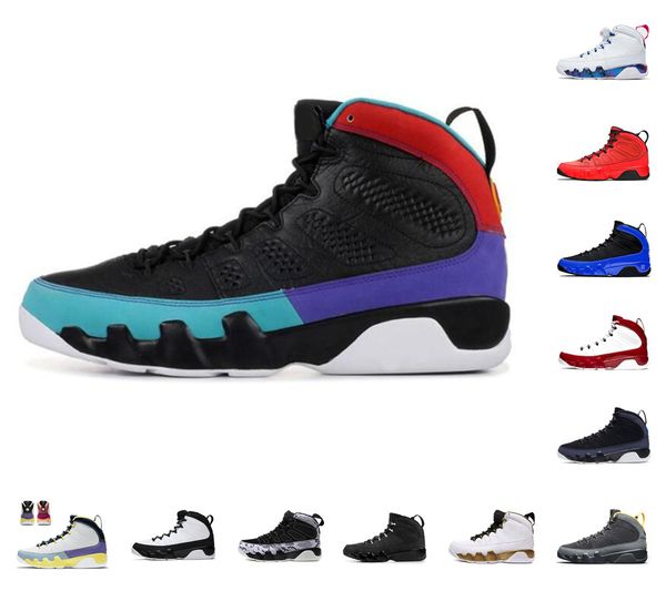

wholesale change the world 9 jumpman 9s mens basketball shoes motorboat jones university gold gym red racer blue chameleon unc anthracite dr, Black