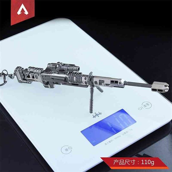 

659823apex hero krebel sniper gun alloy toy model apex legends weapon