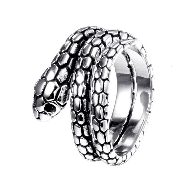 

delicate ring products titanium steel dragon men's stainless jewelry, Silver