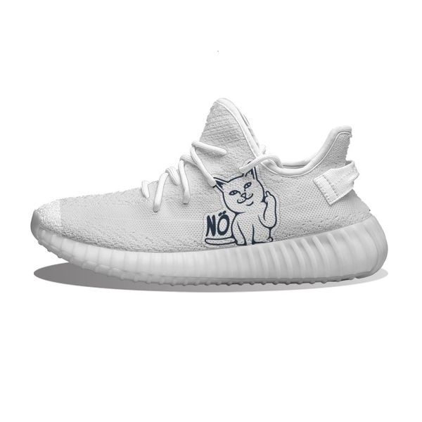 

diy custom middle finger cat no running shoes mh printed mens womens trainers outdoor sports sneakers ixjs