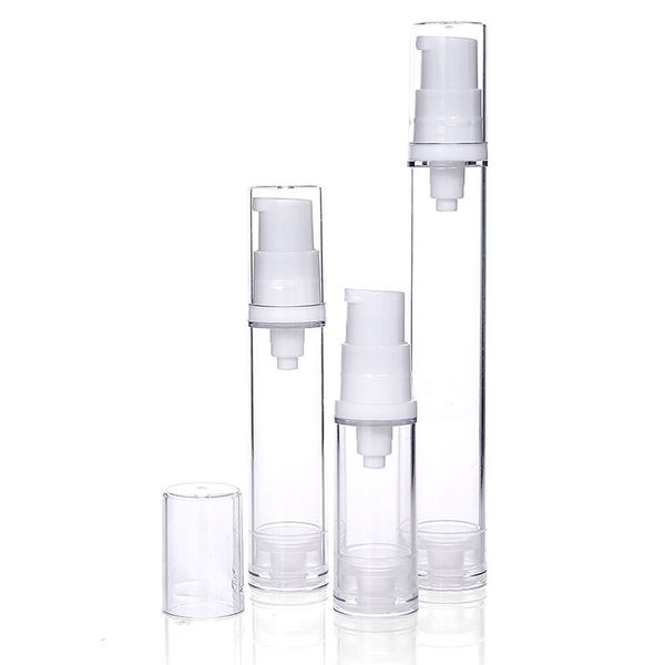 

5ml 10ml 15ml vacuum vial emulsion spray essence cosmetics packing bottle