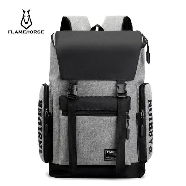 

backpack 2021 computer bag casual oxford fashion softback male business student school outdoor