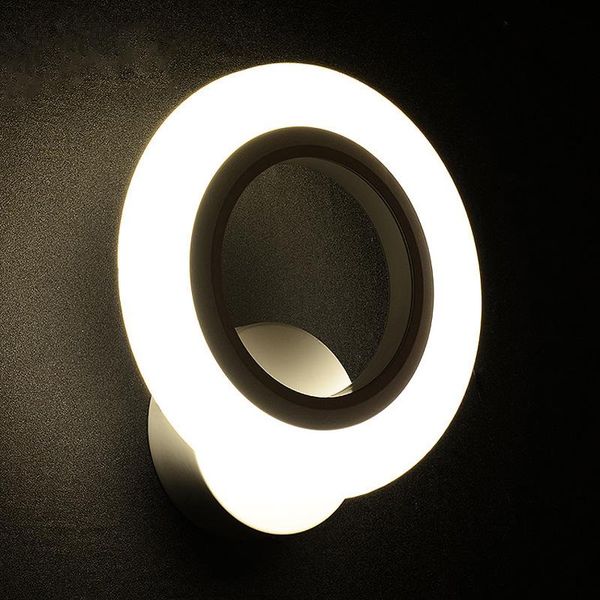 

wall lamp 20cm 9w modern led sconce lights for bedroom study living balcony room acrylic home decoration light fixtures