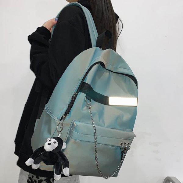 

women men travel backpack nylon female harajuku school lapbag college lady casual backpacks fashion book girl bags student