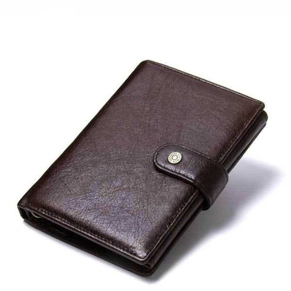 

wallets luxury genuine leather men short design id card holder waterproof black male wallet casual purse, Red;black