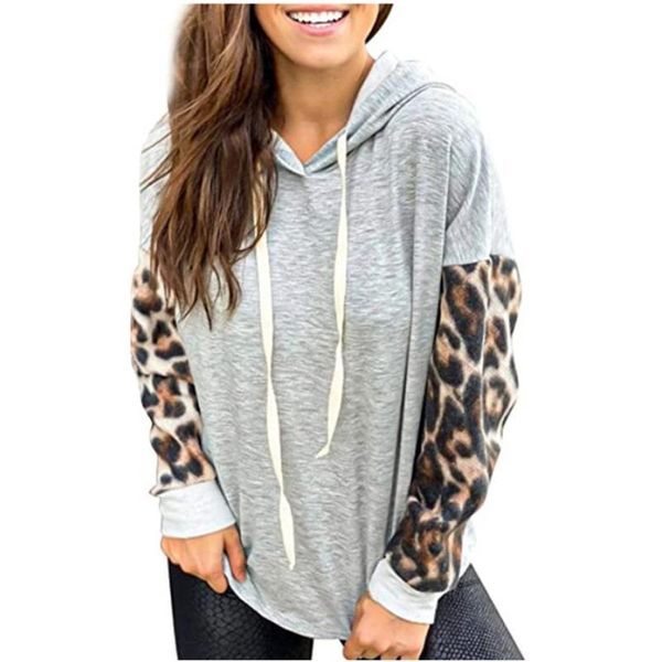 

women's hoodies & sweatshirts 3d printed star print pullvoer long sleeve shirt women casual harajuku leopard woman top, Black