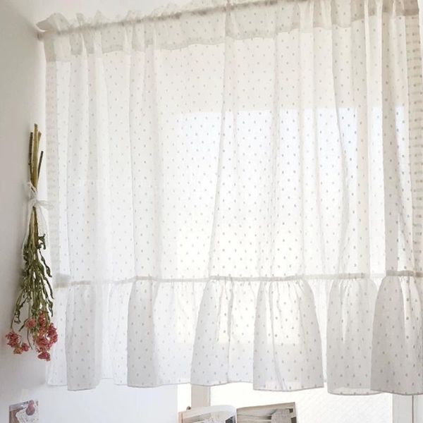 

curtain & drapes princess short tulle curtains white door coffee kitchen cupboard bathroom backdrop window valance decor