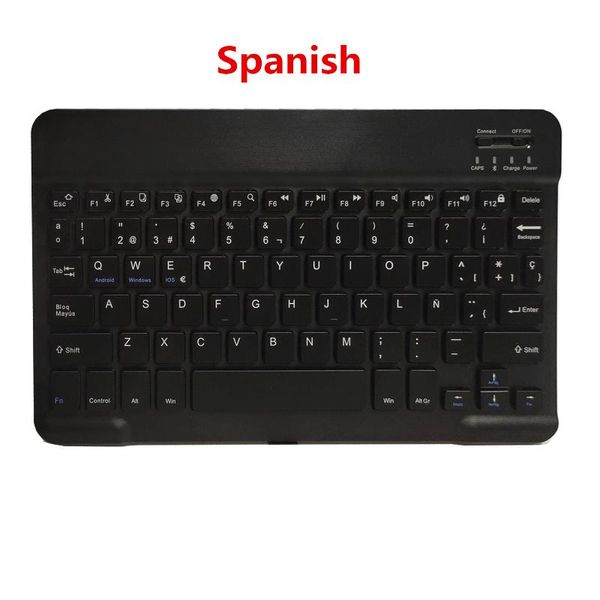 

keyboards yyx 9.7" 10 inch spanish thai wireless keyboard tablet for bluetooth