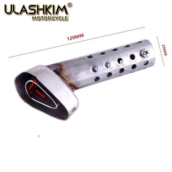 

motorcycle exhaust system muffler adjustable db killer noise sound eliminator adapter