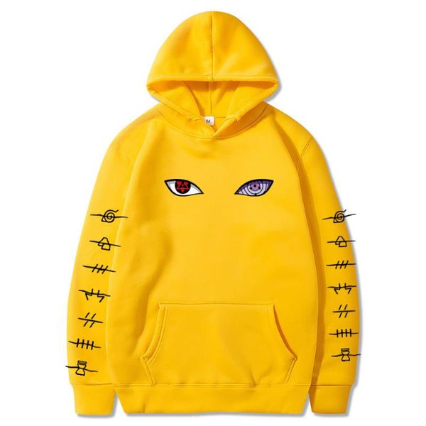 

men's hoodies & sweatshirts harajuku anime men women printing pullover sweatshirt hip hop streetwear hoody woman brand casual, Black