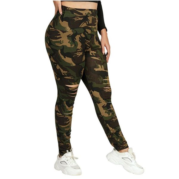 

women's leggings women high elastic skinny camouflage legging slim army green jegging fitness leggins gym sport plus size pants, Black