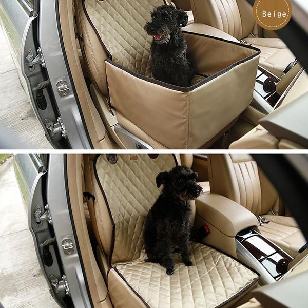 

waterproof car rear back single seat cover pet dog carrier cat mat blanket hammock cushion protector supplies kennels & pens