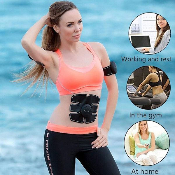 

accessories factory price 6 pack ems smart muscle stimulator abdominal trainer pad hip slimming massager body