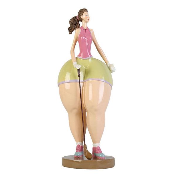 

decorative objects & figurines abstract sports girl character resin statue for home decoration accessories creative birthday gifts figurine