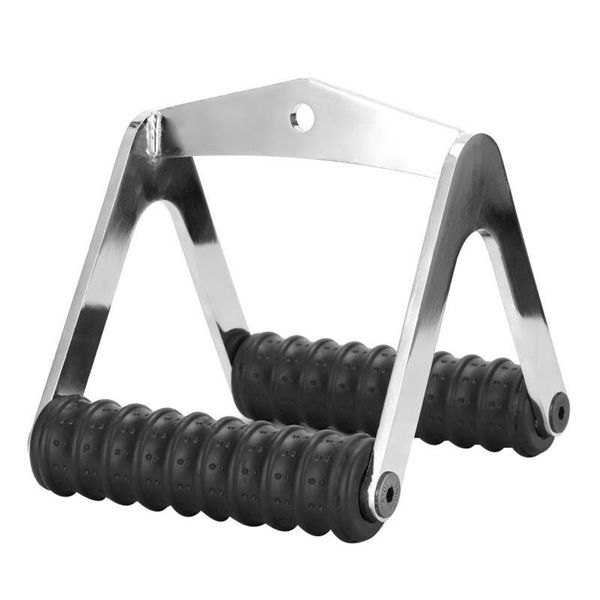 

heavy cable machine pull down v-bar handle rowing double d-handles steel attachment handles for fitness accessory accessories
