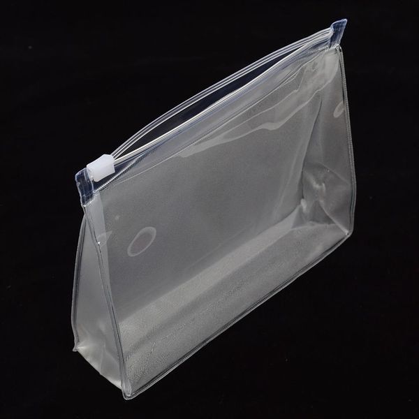 

transparent makeup toiletry travel use cosmetic bag pvc women girls storage kit box small pouch ship