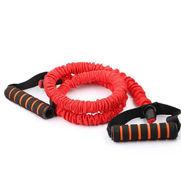 Capas de pano Bandas de resistência de tubo Tecido Corssfit Excerise Latex Yoga Pull Rope Fitness Equipamentos H1026