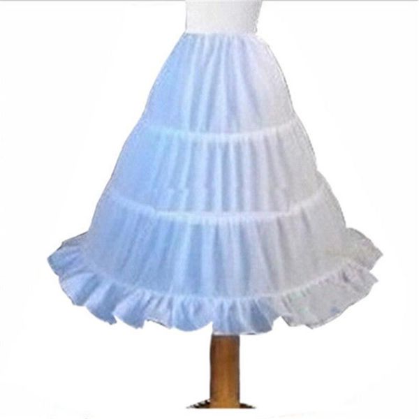 

skirts formal vestidos party clothes 3 hoops petticoat underskirt crinoline slip for bridal/flower girls wedding white colors, Blue