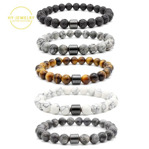 

beaded, strands tiger eye bracelet for men essential tigers beaded womens natural stone bead bracelets simple chain women gift, Black