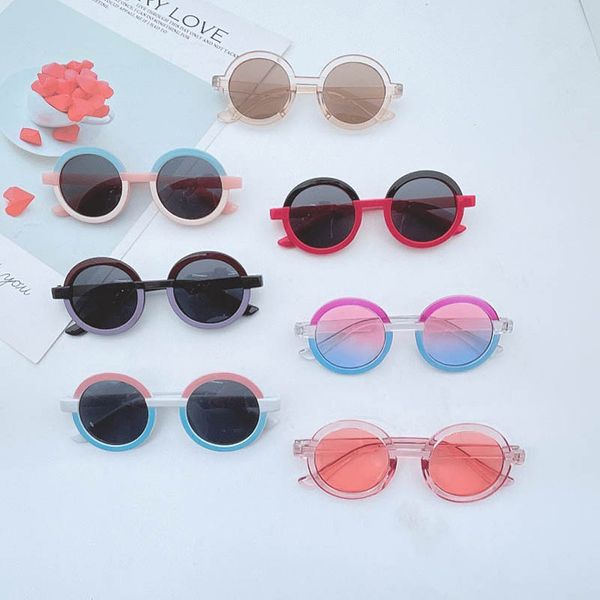 

childrens sunglasses girls boys beach protective uv400 ultraviolet-proof kids baby accessories cute fashion accessory b7867, Blue